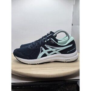 Asics Gel-Contend 7 1012A911 Women’s Size 8.5 Blue Running Casual Sneakers